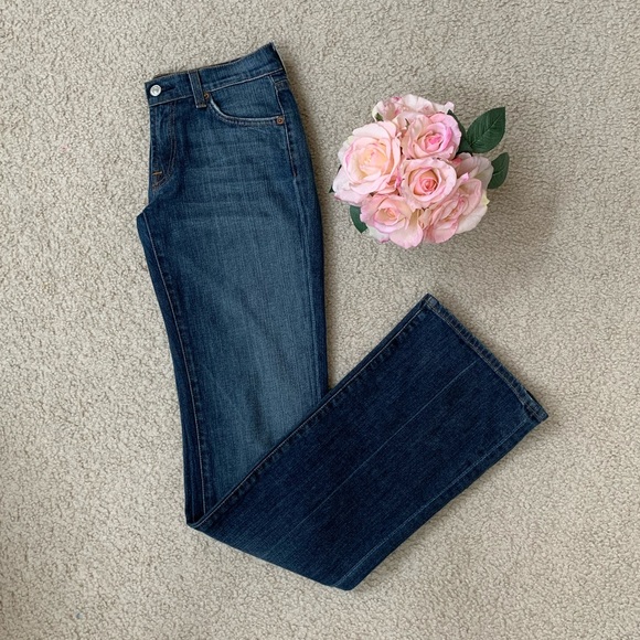 7 For All Mankind Denim - New Seven 7 for All Mankind Long Bootcut Jeans 27